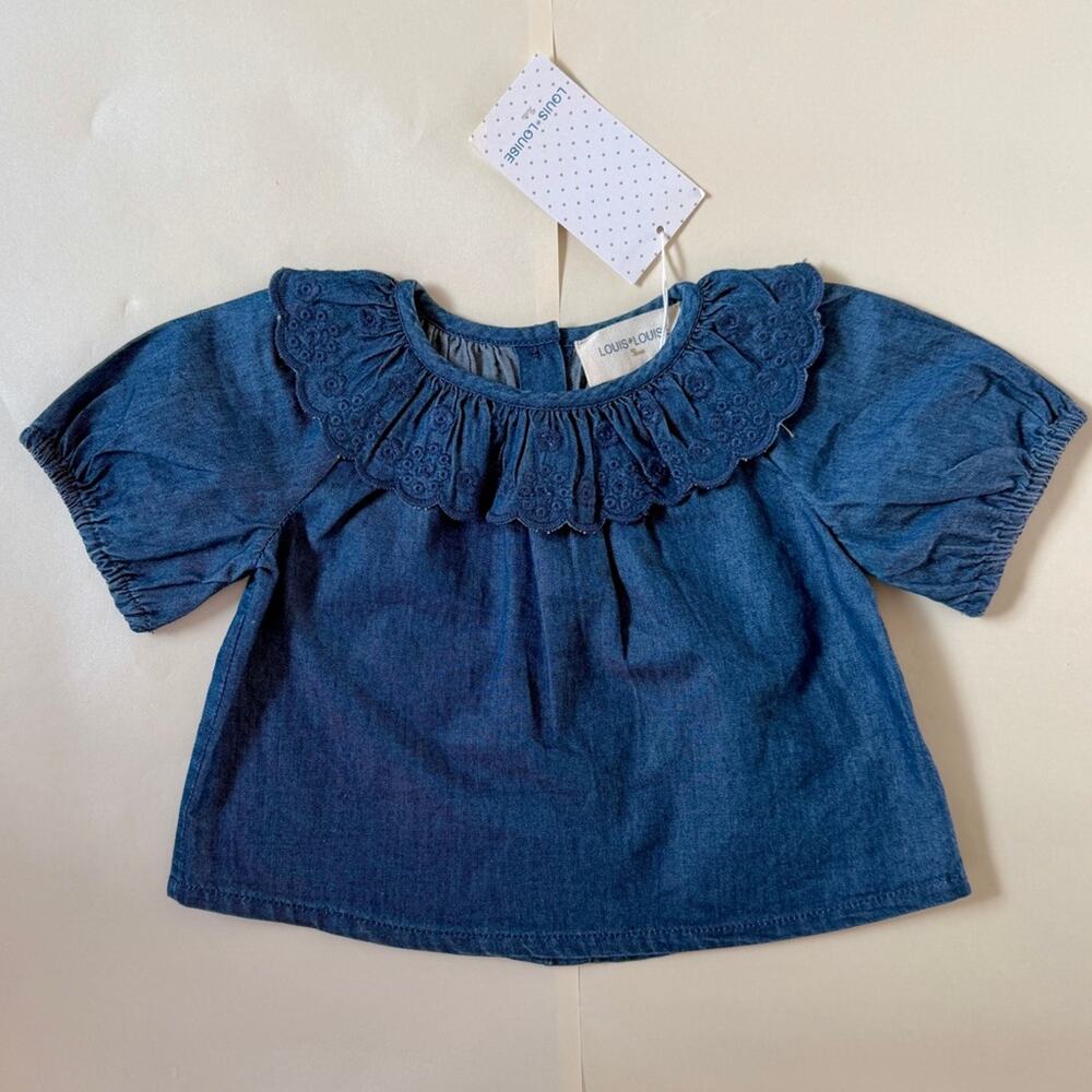 Baby girl denim shirt